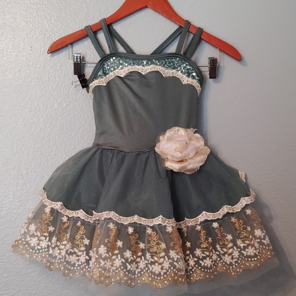 Weissman Dance Dress Costume Ballerina Sparkle Sequin - Picture 15 of 15